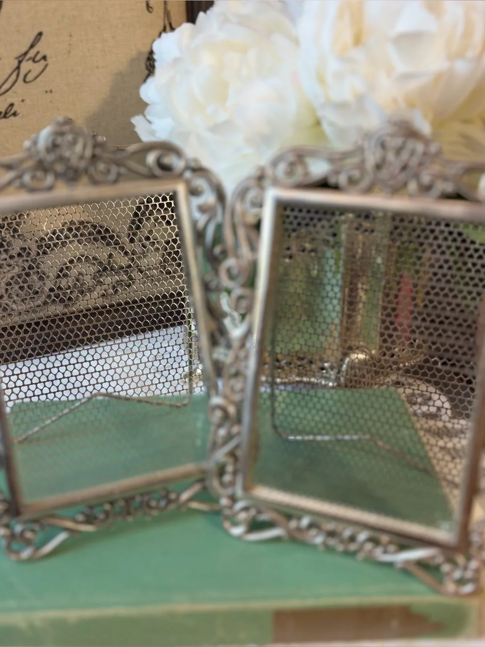Brighton silver mesh small picture frame